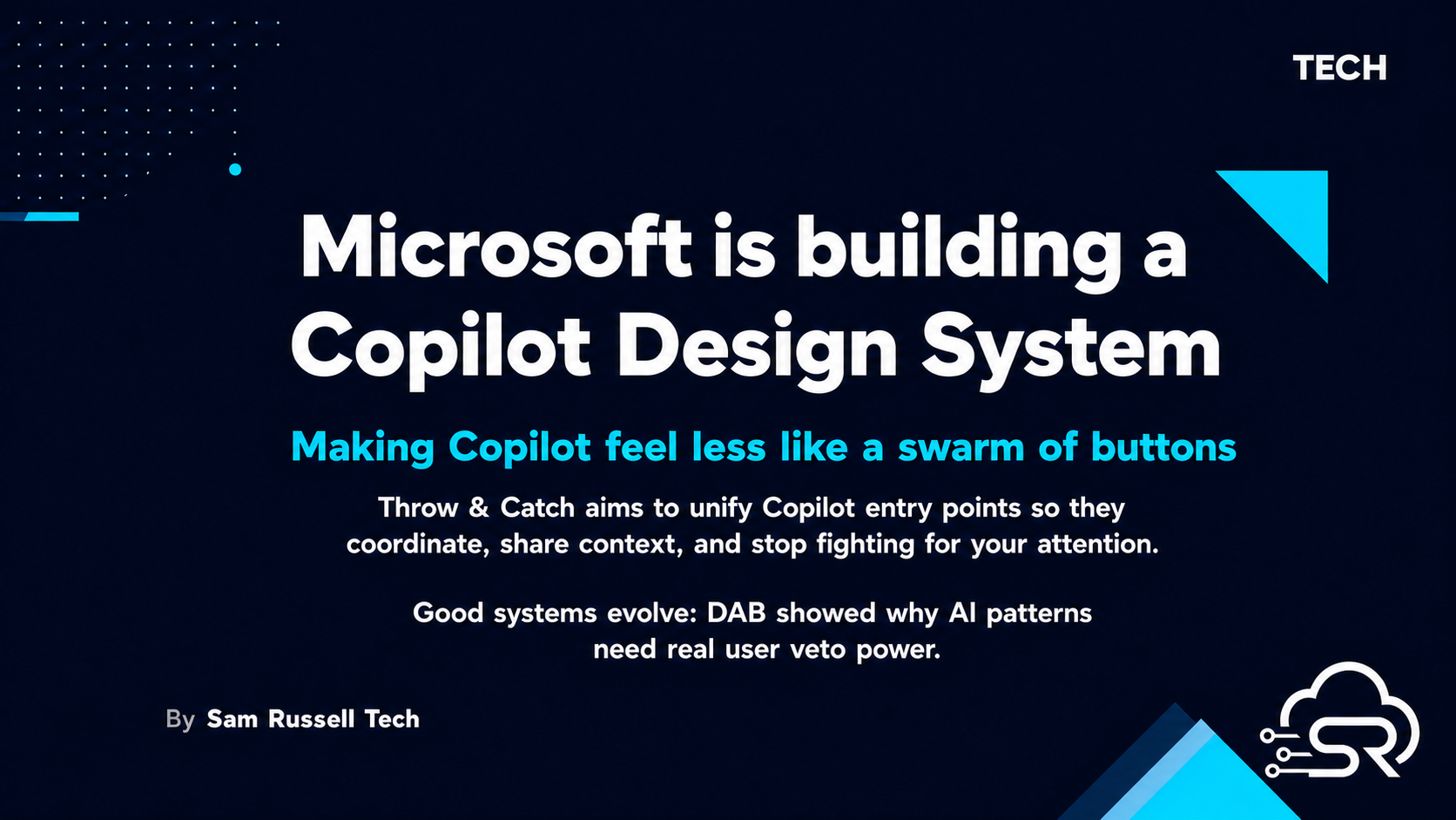 Microsoft Is Working on a Copilot Design System