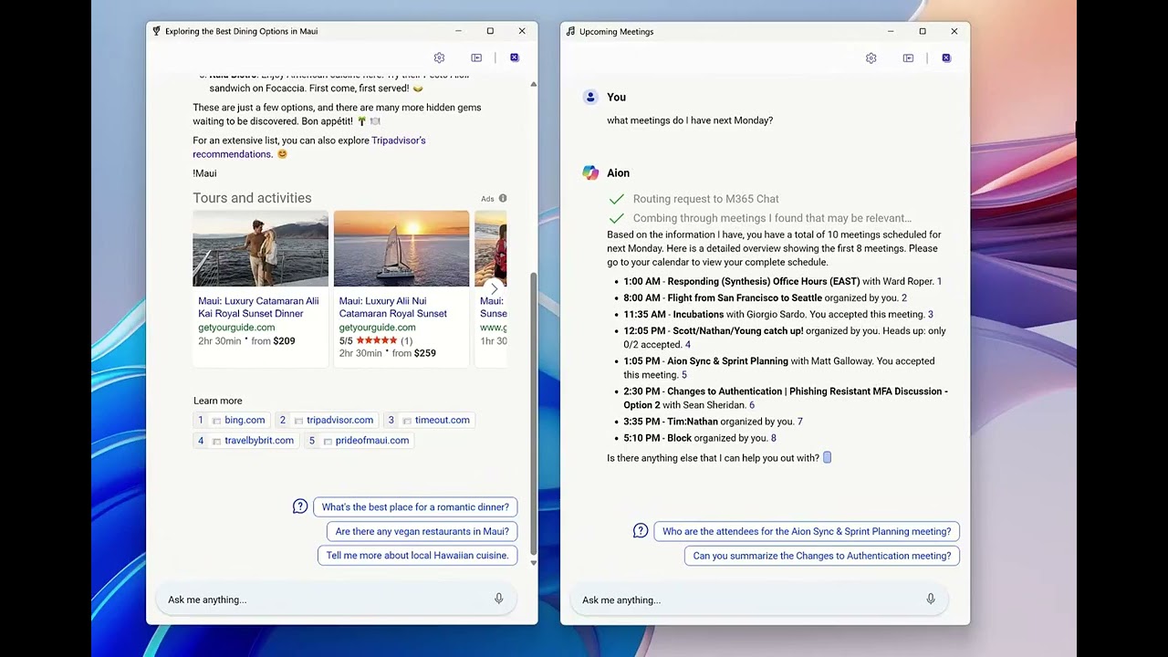 Microsoft Project Aion — leaked Copilot OS concept from 2024